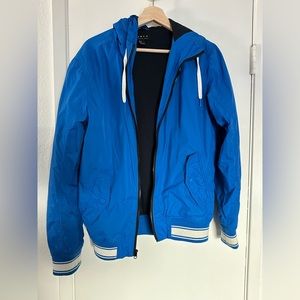 Forever 21 Men Blue windbreaker jacket